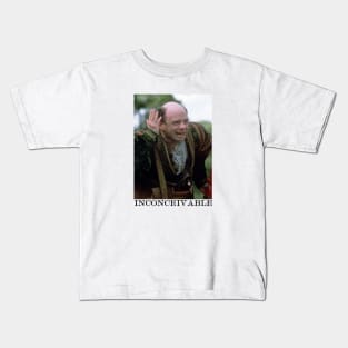 Vizzini Inconceivable Princess Bride Kids T-Shirt